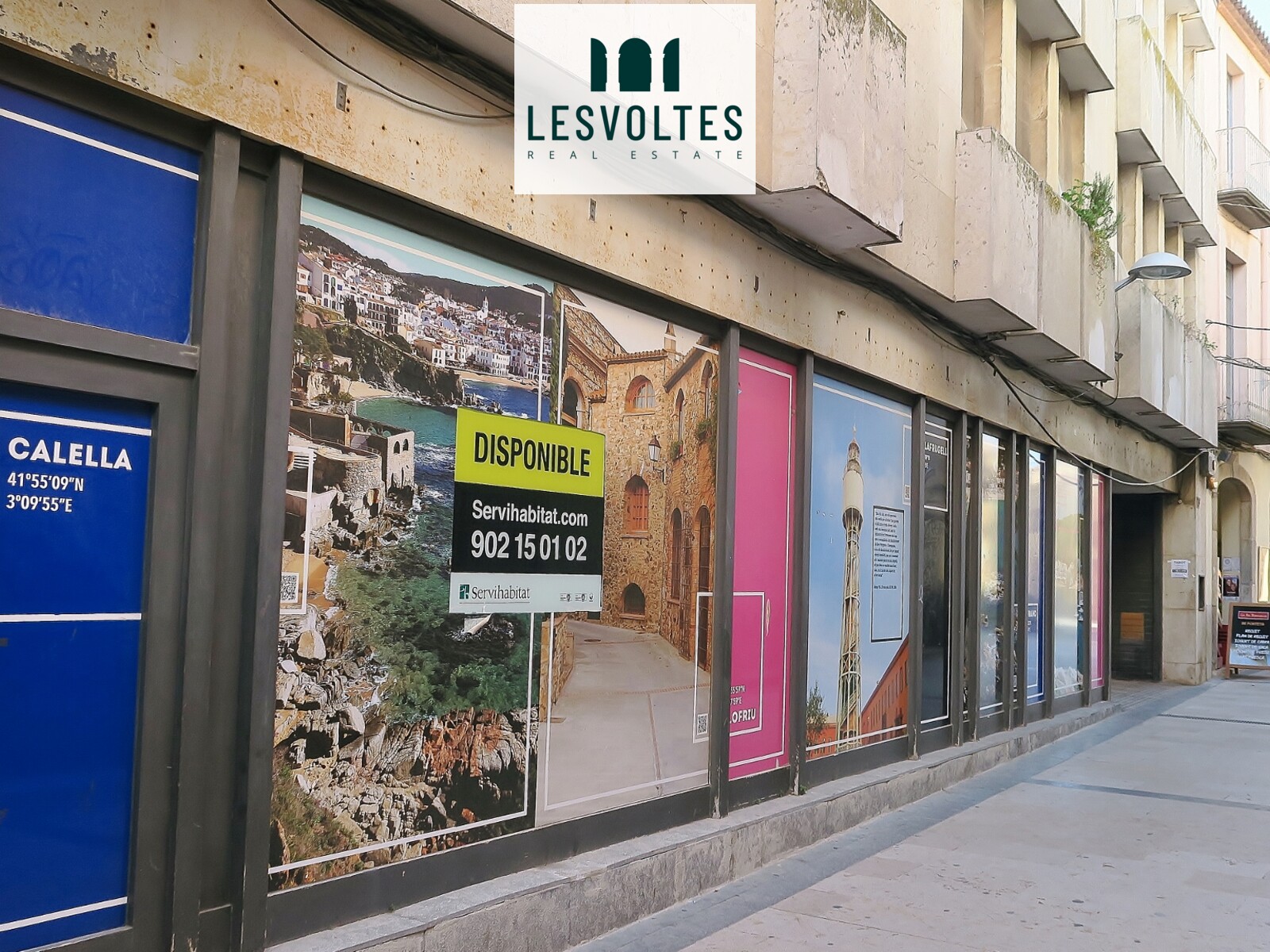 COMMERCIAL PREMISES 173 M2 WITH GREAT SHOWCASE IN THE PEDESTRIAN CENTER OF PALAFRUGELL.