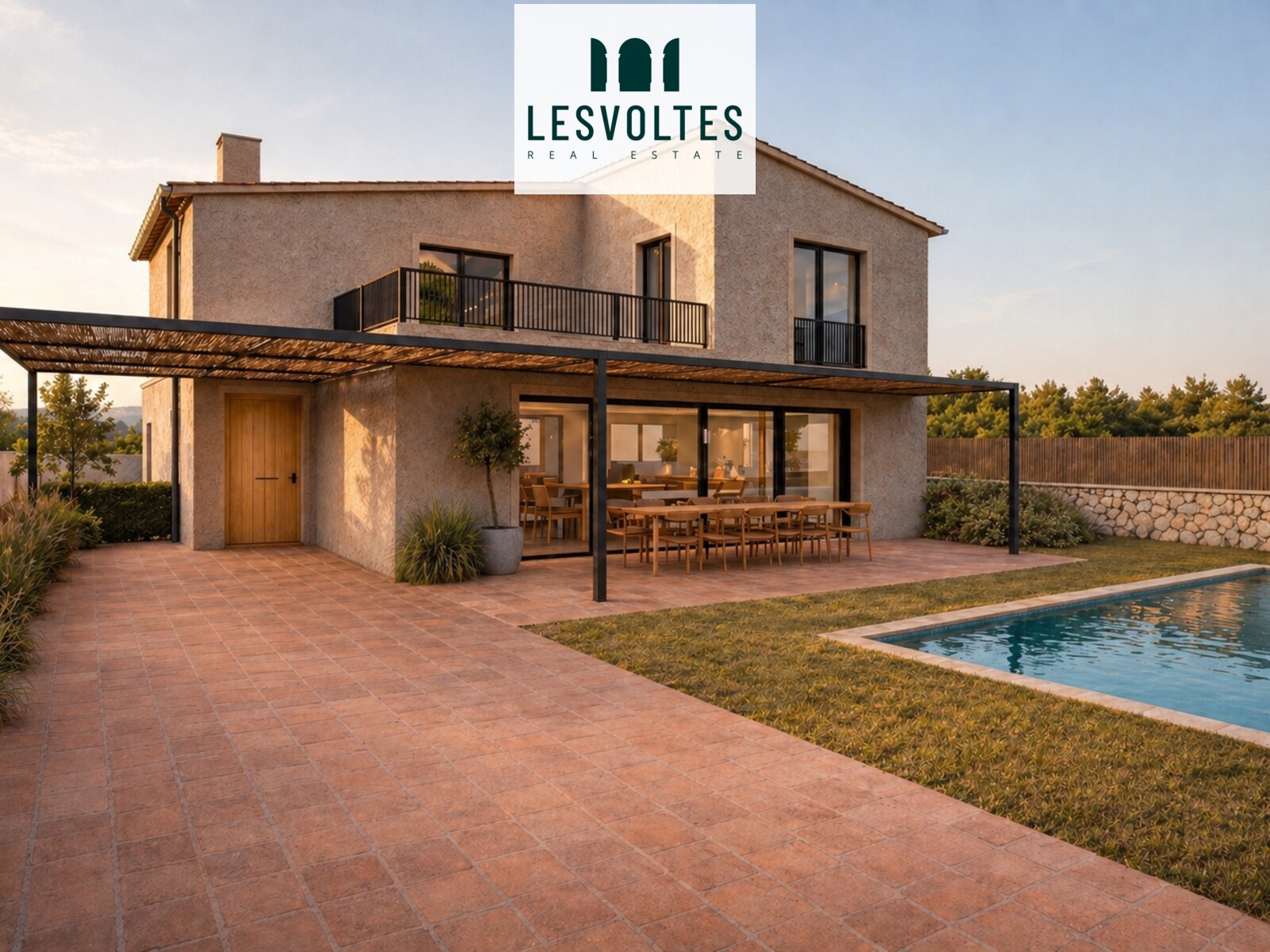 NEW-BUILD HOUSE WITH GARDEN AND EMPORDÀ CHARACTER, FOR SALE IN FORALLAC, BAIX EMPORDÀ.
